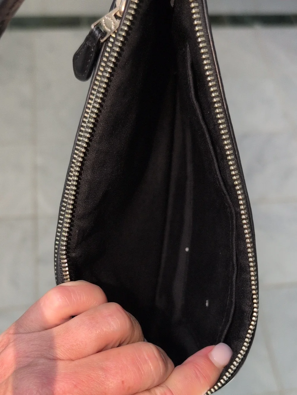 Coach large wristlet